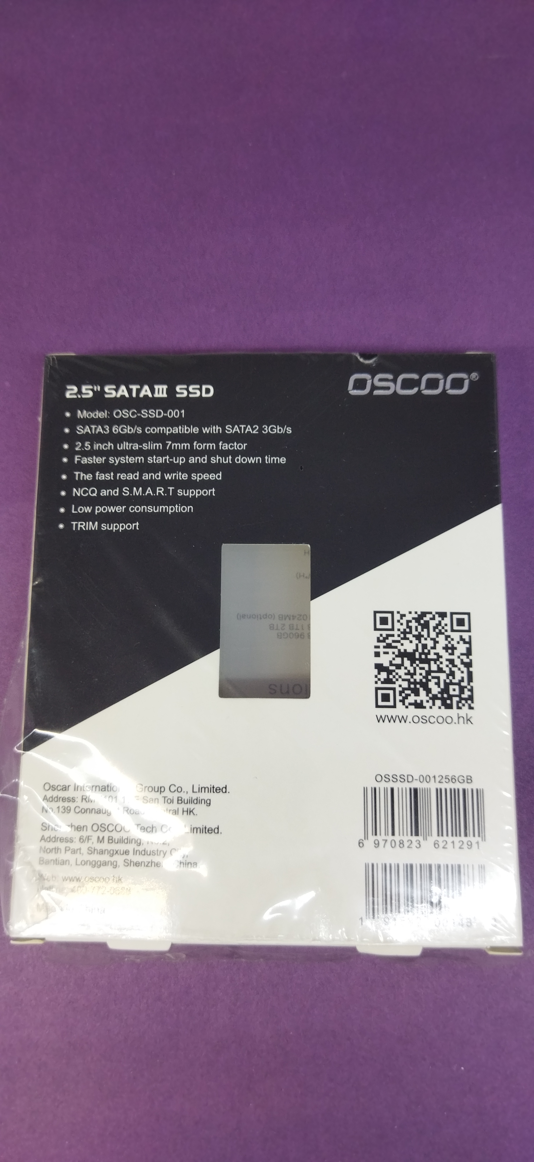 Black OSC SSD