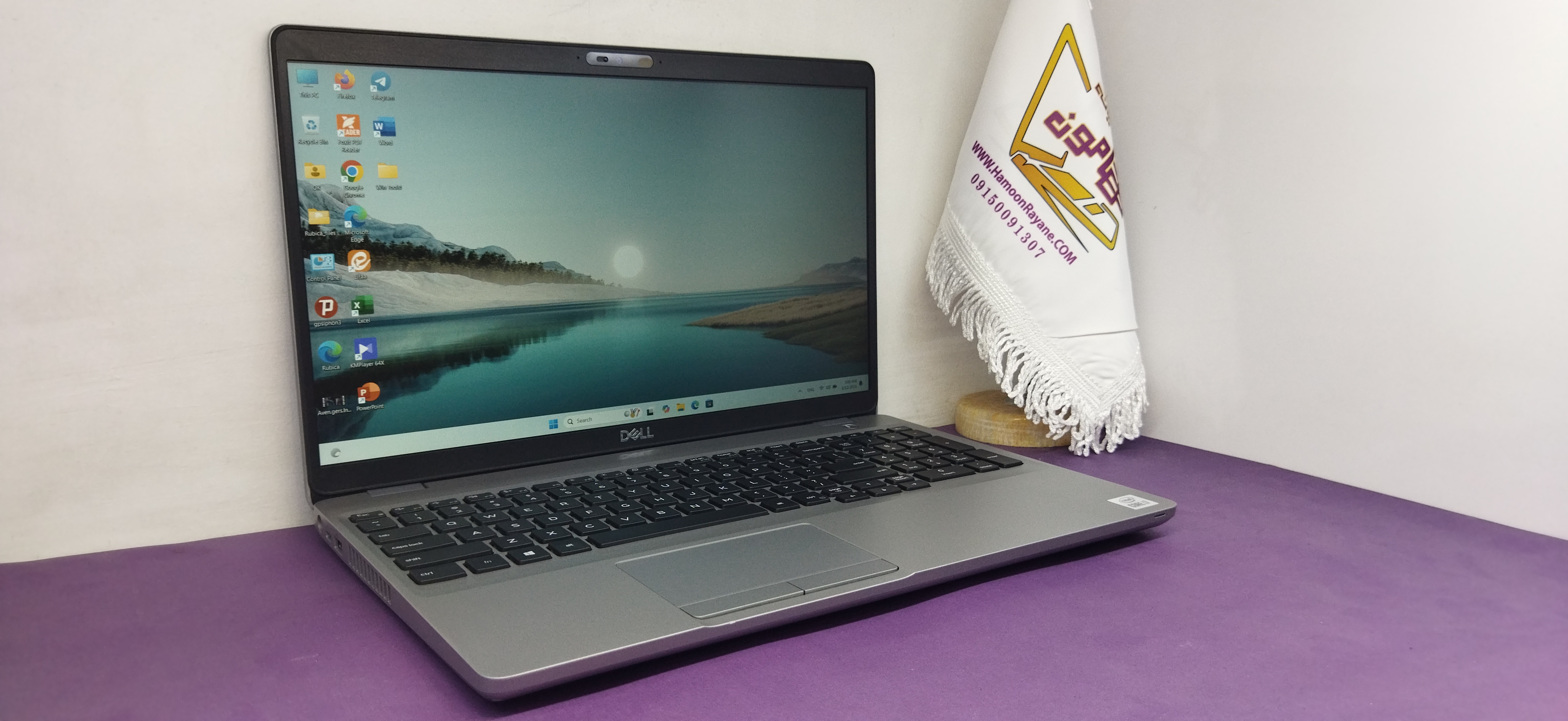 Dell Precsion 5511/i7gen10H/ram16/ssd512/MX250(2GB)/15.6FHD Touch