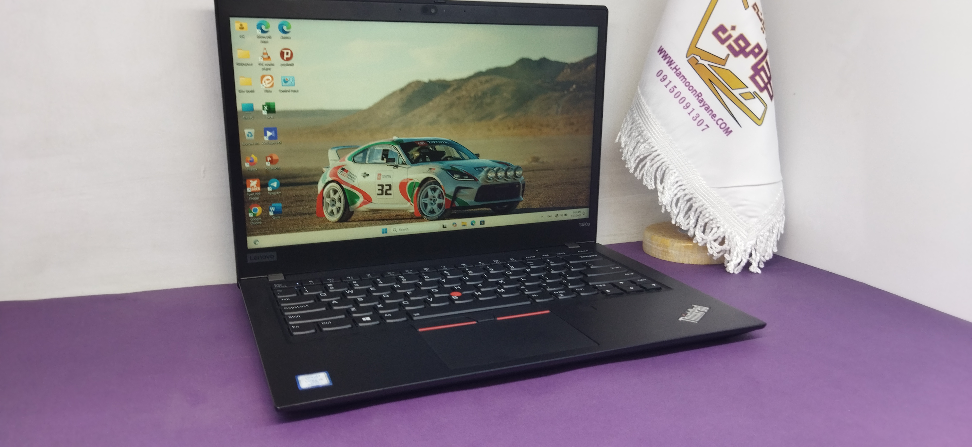 Lenovo thinkpad t490s/i5gen8U/ram8/ssd256/onboard/13FHD/Touch