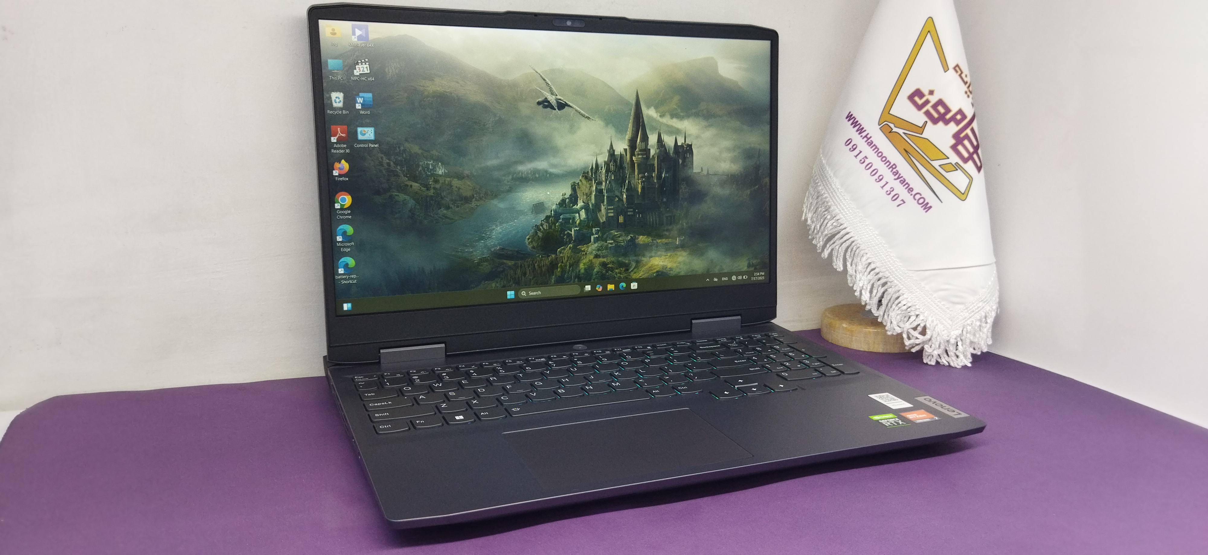 Lenovo LOQ 15APH8/R7-7840 HS/ram16/ssd512/RTX 4050(6GB)/15.6FHD