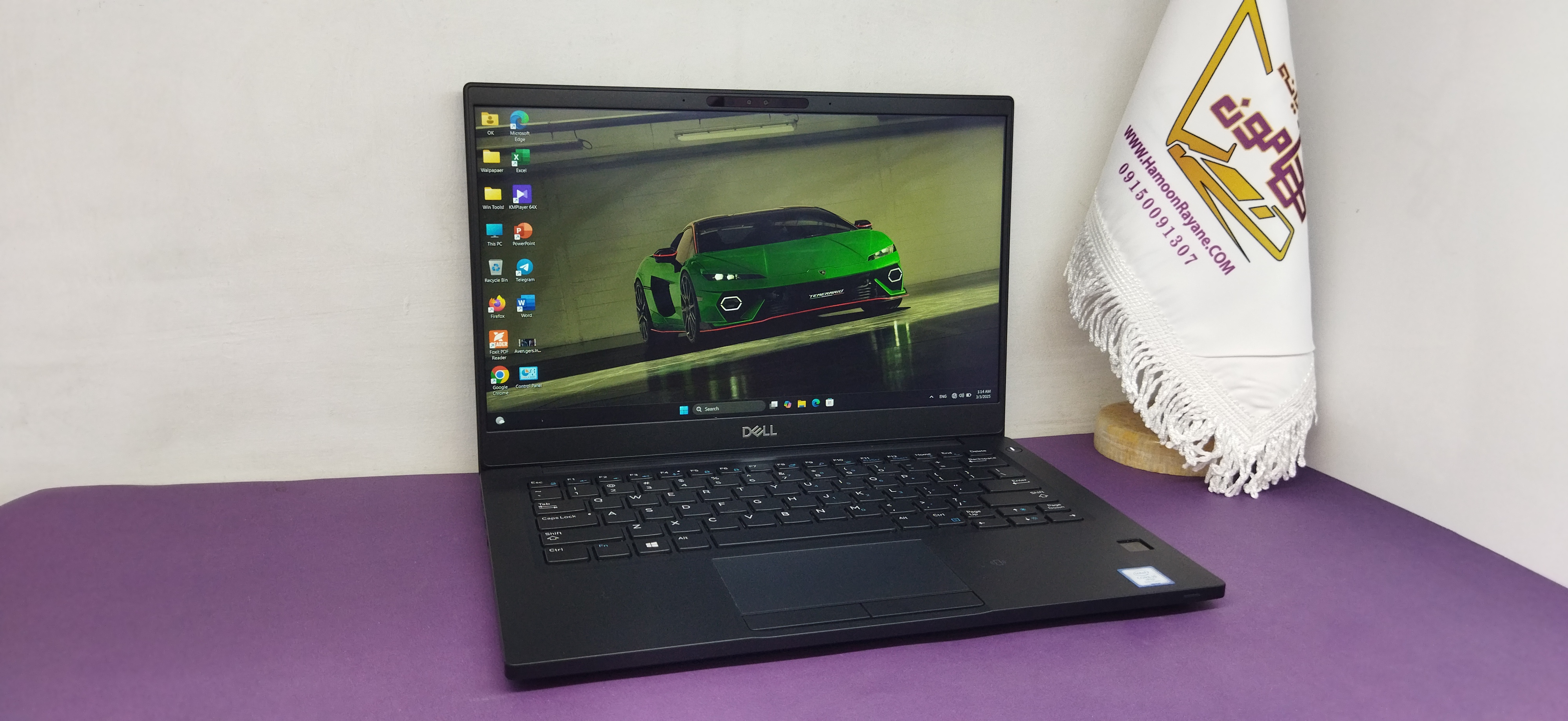 LaptopDell7390/i5gen8u/ram16/ssd512/onboard/14FHD Touch