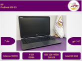 HP ProBook 450 G3/Celeron3855U/Ram8/HDD500+SSD128/15.6HD