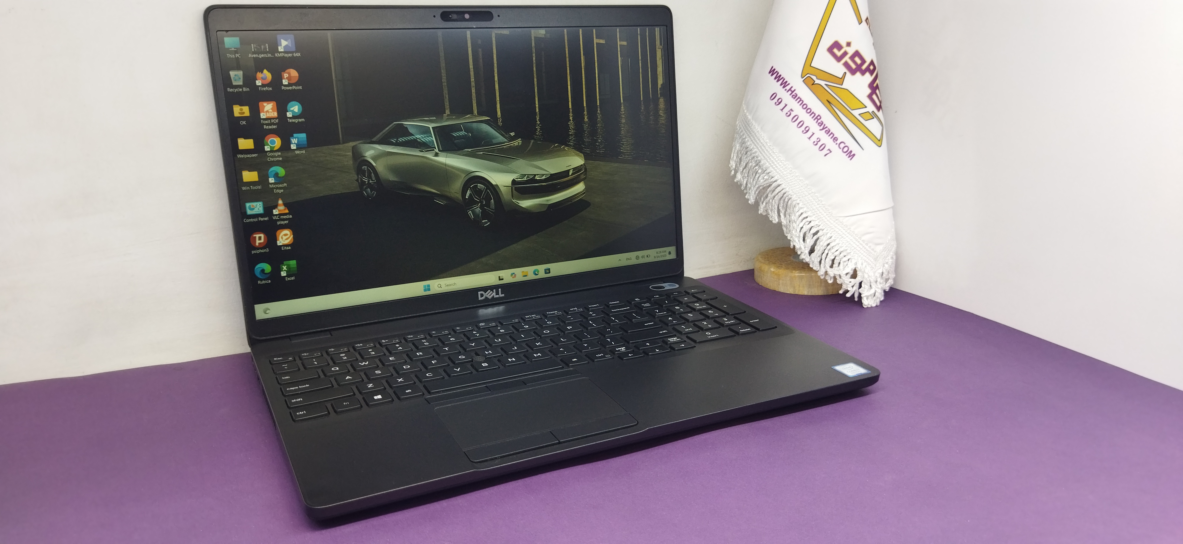 Dell Latitude 5500/i7gen8U/ram16/ssd512/onboard/15.6FHD