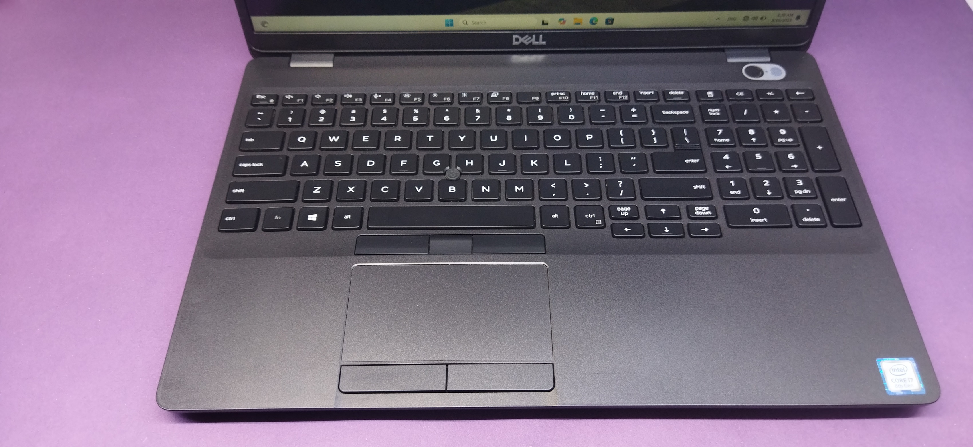 Dell Latitude 5500/i7gen8U/ram16/ssd512/onboard/15.6FHD